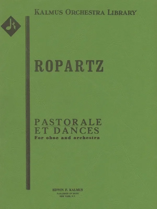 Ropartz, J. Guy % Pastorale et Danses (Score & Set)-OB/ORCH
