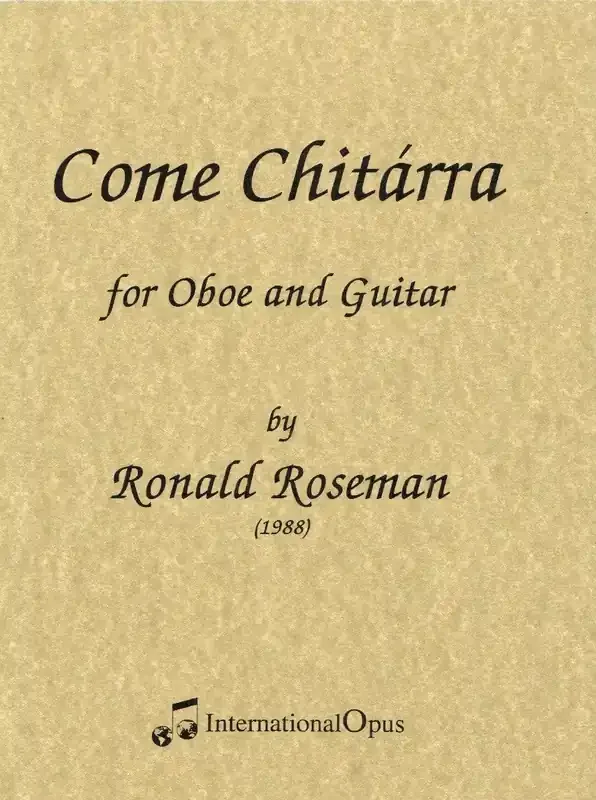 Roseman, Ronald % Come Chitarra (1988) – OB/GUITAR
