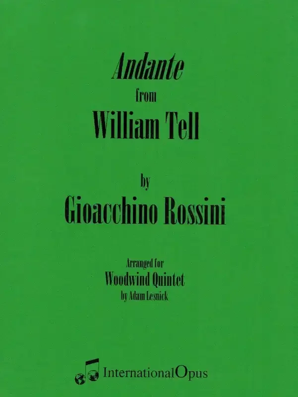 Rossini, Gioachino % Andante from “William Tell” (Score & Parts)-WW5
