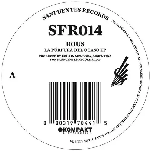 Rous La Purpura Del Ocaso – 12-INCH SINGLE