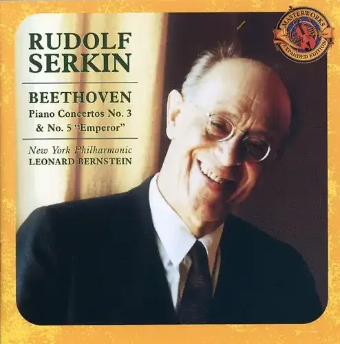 Rudolf Serkin Piano Ctos 3 in C Min / Piano Ctos 5 in E-Flat Major – COMPACT DISCS