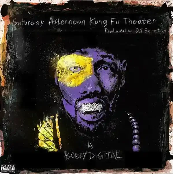 RZA Vs Bobby Digital – Saturday Afternoon Kung Fu Theater (LP, Gol) (Mint (M))