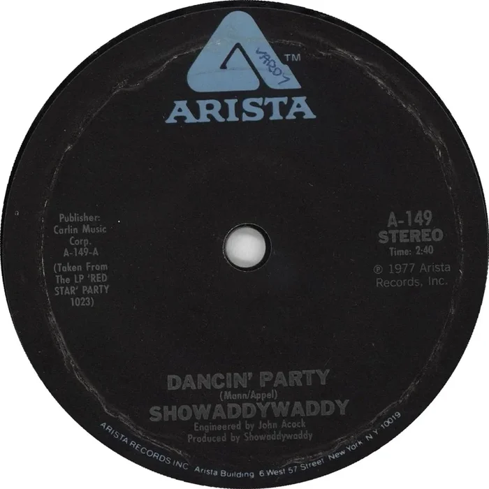 Showaddywaddy Dancin’ Party US 7 ” vinyl