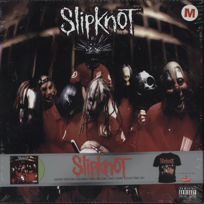 Slipknot Slipknot – Green vinyl + T-Shirt – Sealed US Vinyl box set