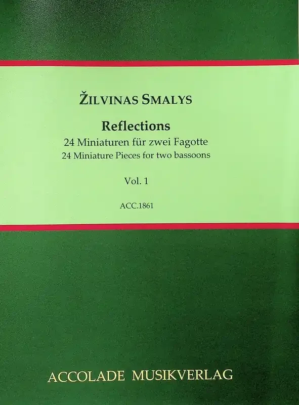 Smalys, Zilvinas % Reflections 24 Miniature Pieces – 2BSN