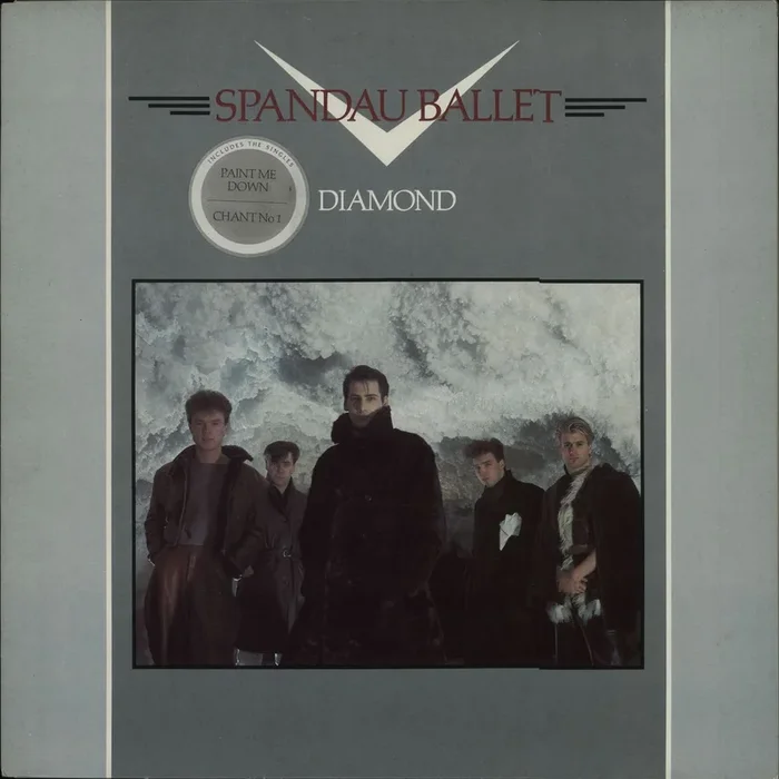 Spandau Ballet Diamond – Embossed + Stickered UK Vinyl LP