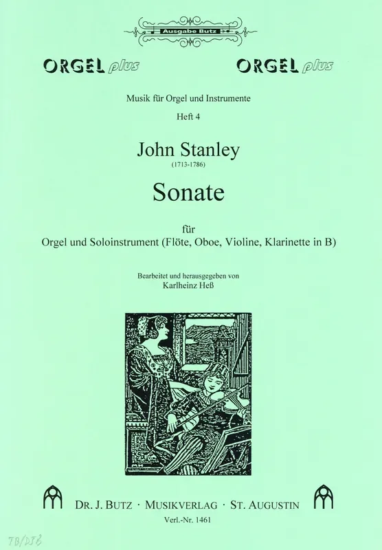 Stanley, John % Sonate – OB/ORGAN