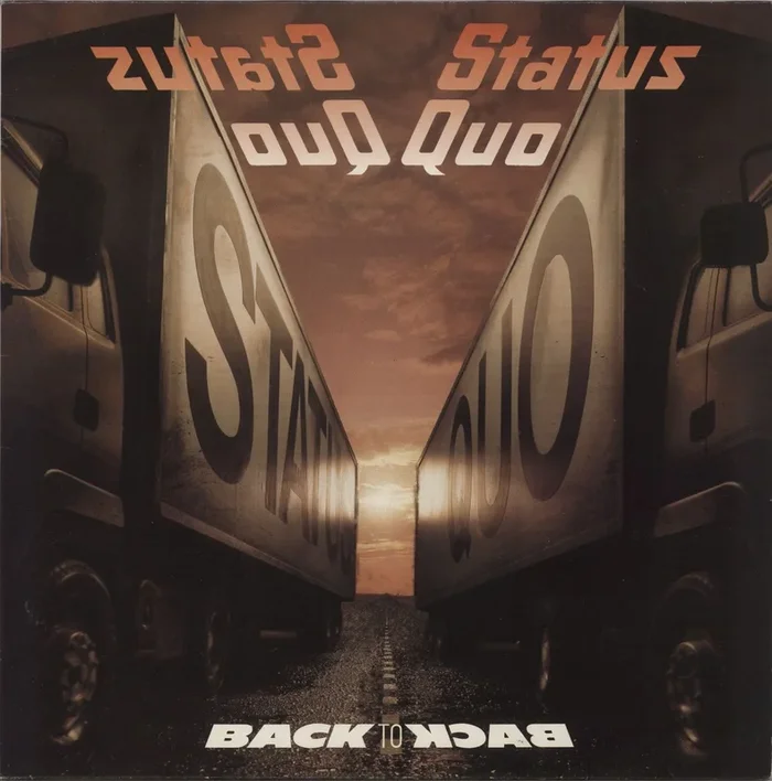 Status Quo Back To Back + PR UK Vinyl LP