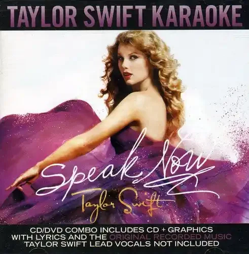 Taylor Swift Speak Now Karaoke – COMPACT DISCS