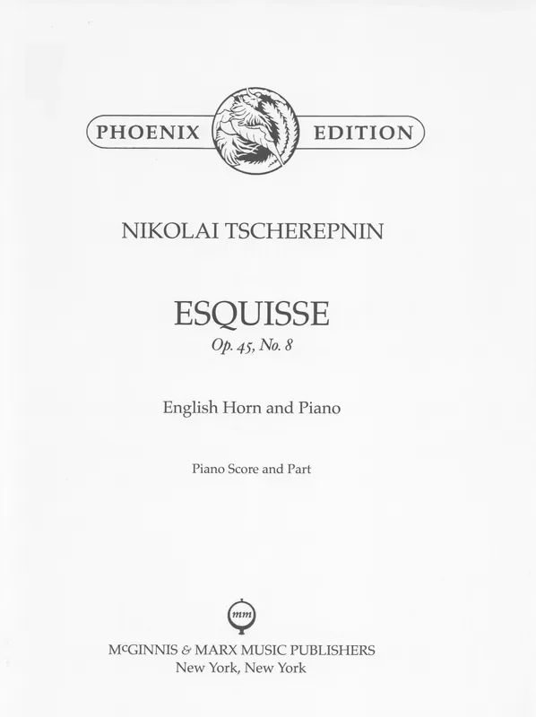 Tcherepnin, Alexander Nikolayevich % Esquisse, op. 45, 8 – EH/PN