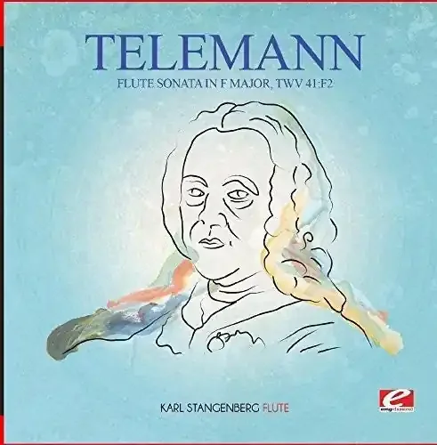 Telemann Telemann Flute Sonata in F Major, TWV 41 F2 – COMPACT DISCS