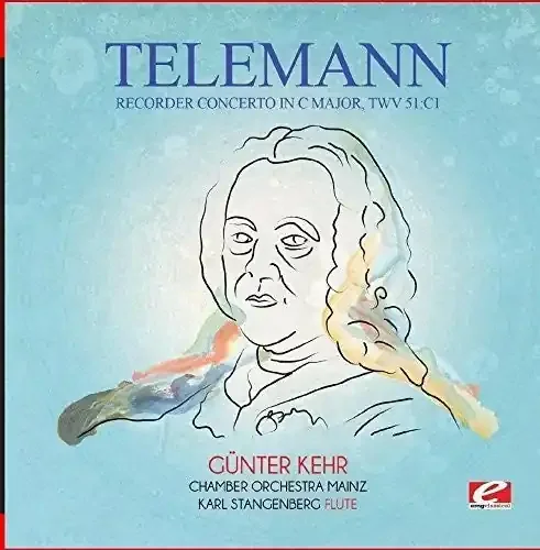 Telemann Telemann Recorder Concerto in C Major, TWV 51 C1 – COMPACT DISCS