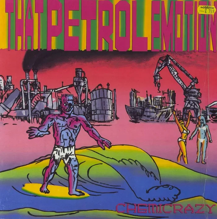 That Petrol Emotion Chemicrazy + Opened Shrink UK Vinyl LP