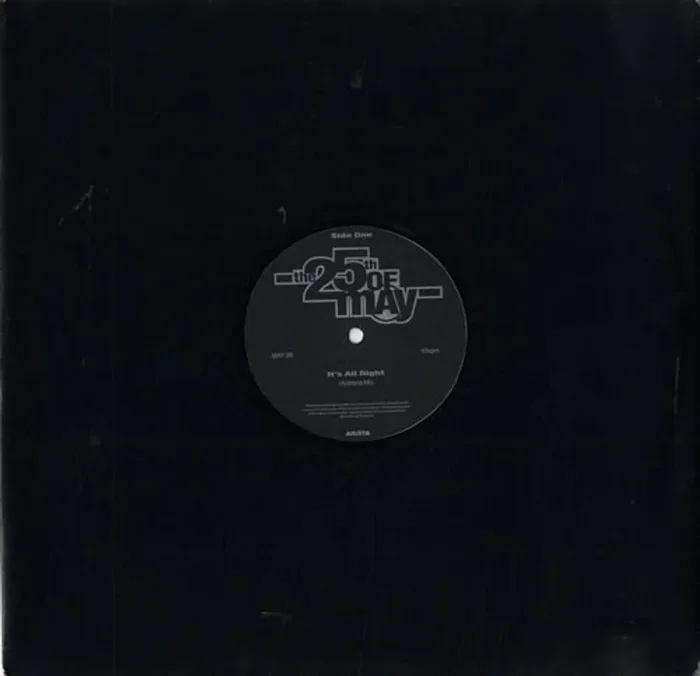 The 25th Of May It’s Alright UK Promo 12 ” vinyl