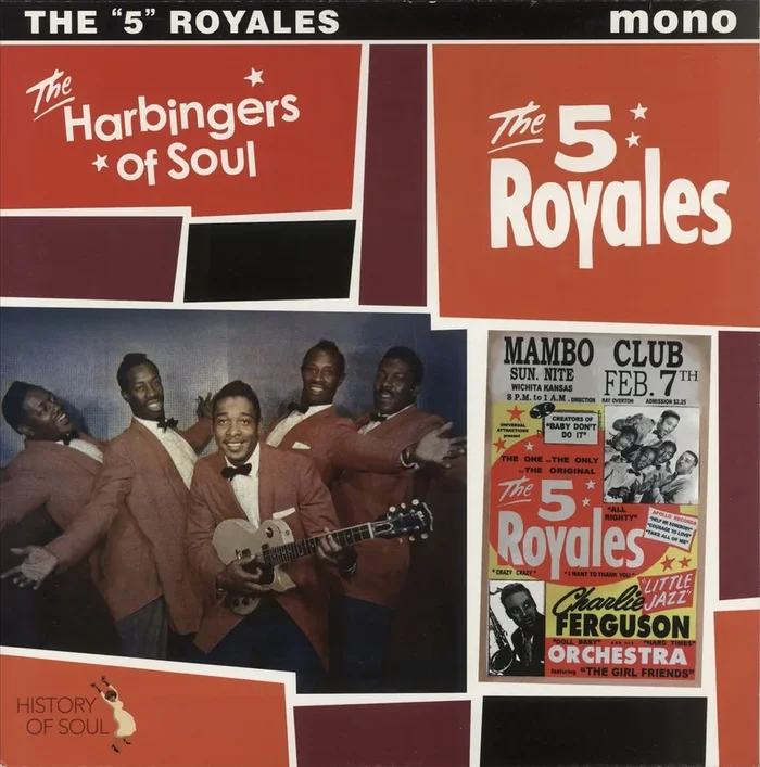 The 5 Royales The Harbingers Of Soul UK Vinyl LP