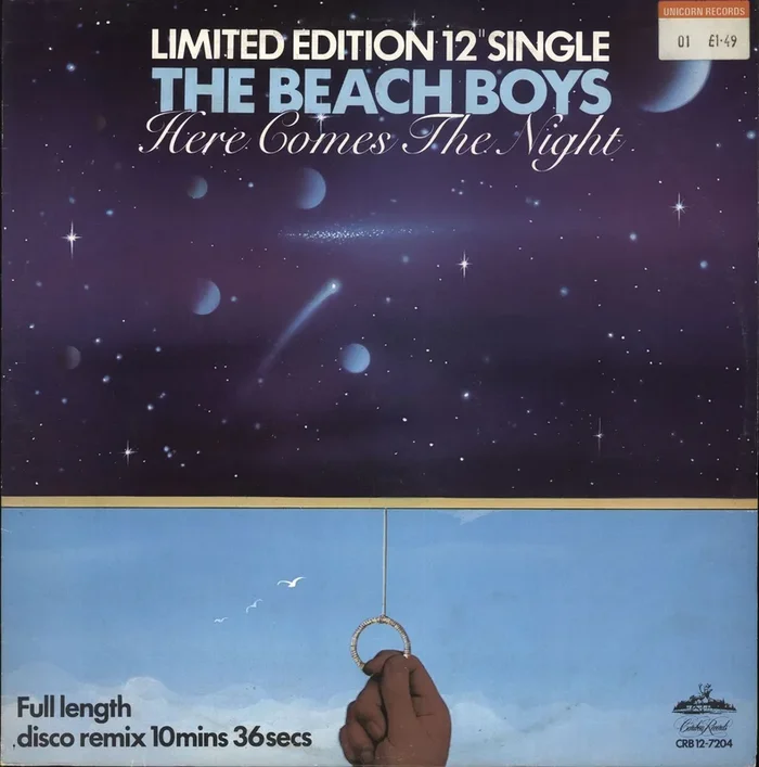 The Beach Boys Here Comes The Night UK 12 ” vinyl