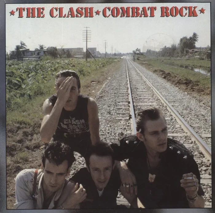 The Clash Combat Rock – EX UK Vinyl LP