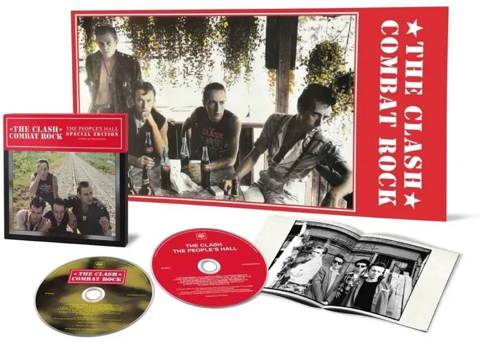 The Clash Combat Rock + The People’s Hall – Special Edition + Poster – Sealed UK 2-CD album set