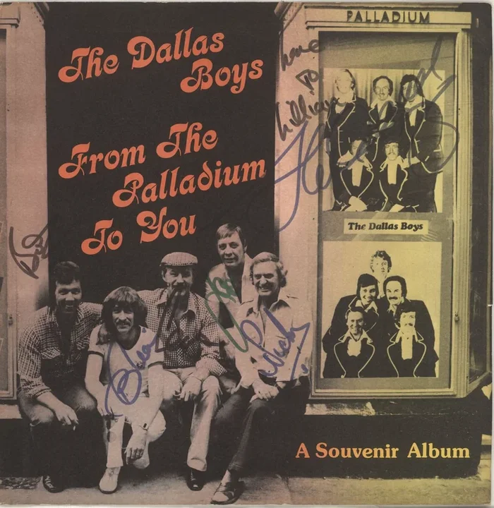The Dallas Boys From The Palladium To You – Autographed UK Vinyl LP