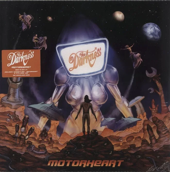 The Darkness Motorheart – 180 Gram Black Vinyl – Sealed UK Vinyl LP