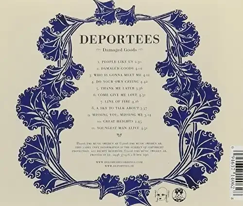 The Deportees Damaged Goods – COMPACT DISCS