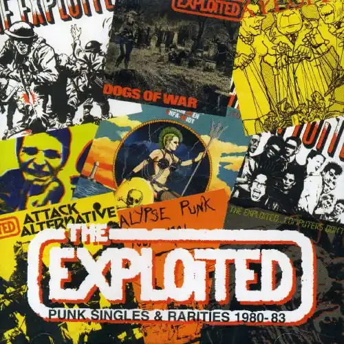 The Exploited Punk Singles and Rarities – COMPACT DISCS