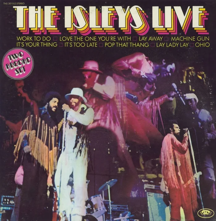 The Isley Brothers The Isleys Live US 2-LP vinyl set
