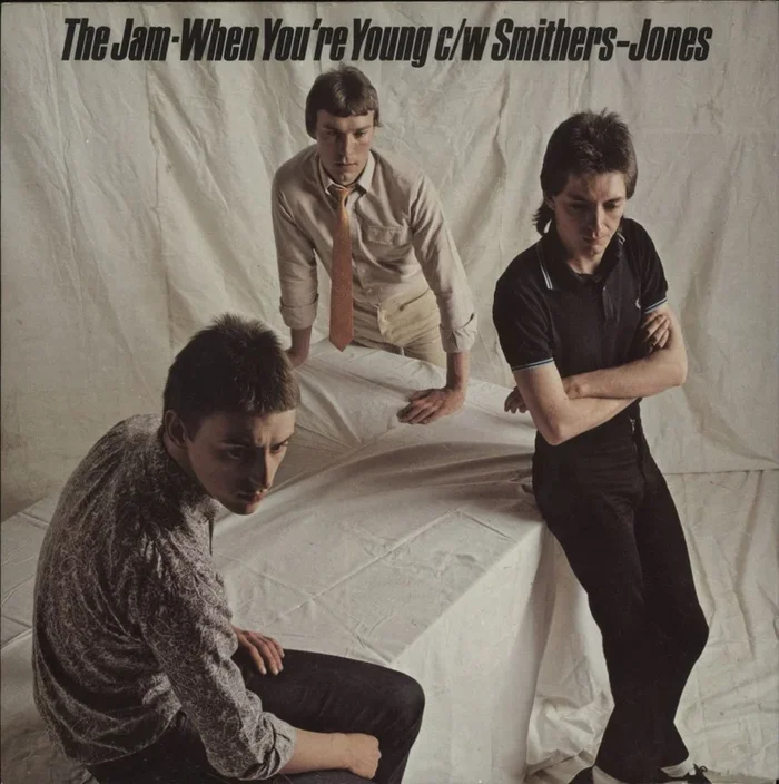 The Jam When You’re Young – Laminated Sleeve UK 7 ” vinyl