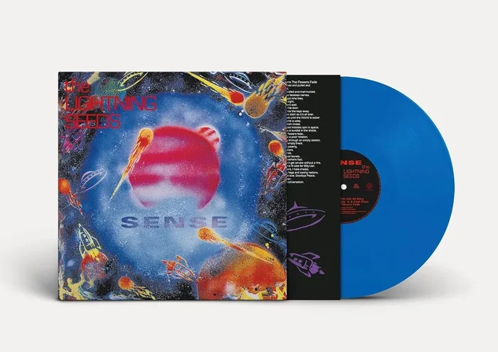 The Lightning Seeds Sense – Blue Vinyl – Remastered – Sealed UK Vinyl LP