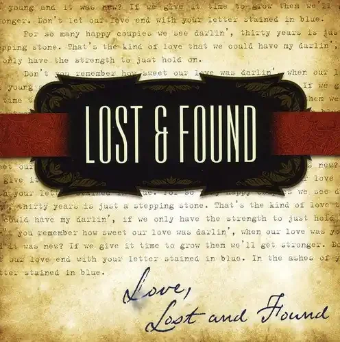 The Lost & Found Love, Lost and Found – COMPACT DISCS