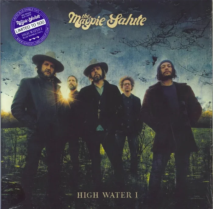 The Magpie Salute High Water I – 180gram Blue Marbled Vinyl + Shrink UK 2-LP vinyl set