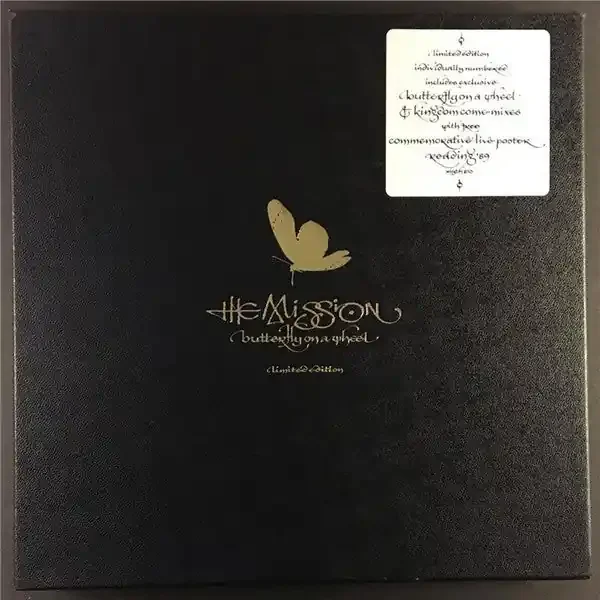 The Mission – Butterfly On A Wheel (10″, Single + Box, Ltd, Num) (Very Good Plus (VG+))