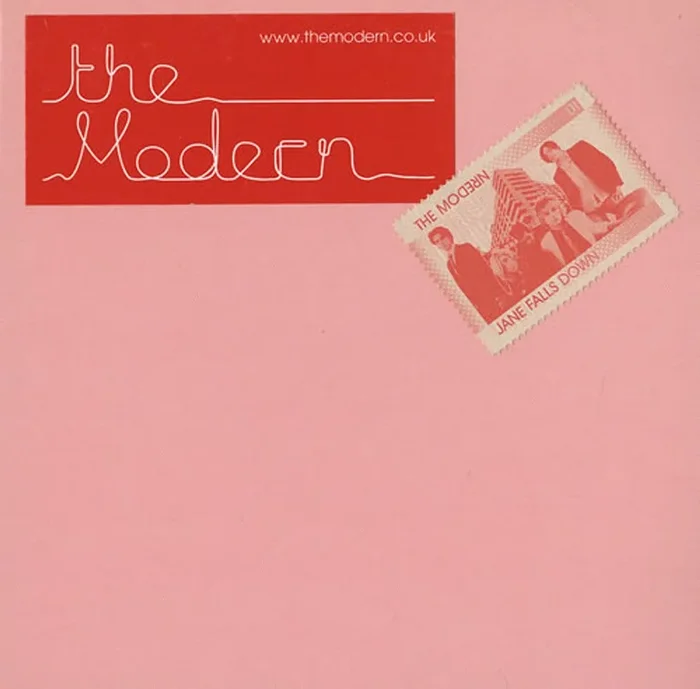 The Modern Jane Falls Down UK Promo CD single