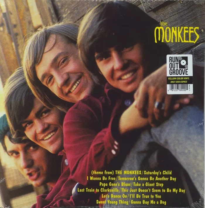 The Monkees The Monkees – 180gm – Yellow Vinyl – Sealed US 2-LP vinyl set