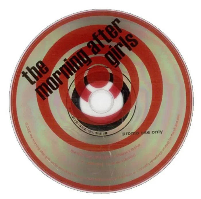 The Morning After Girls Shadows Evolve UK Promo CD single