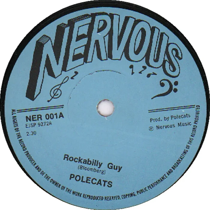 The Polecats Rockabilly Guy UK 7 ” vinyl