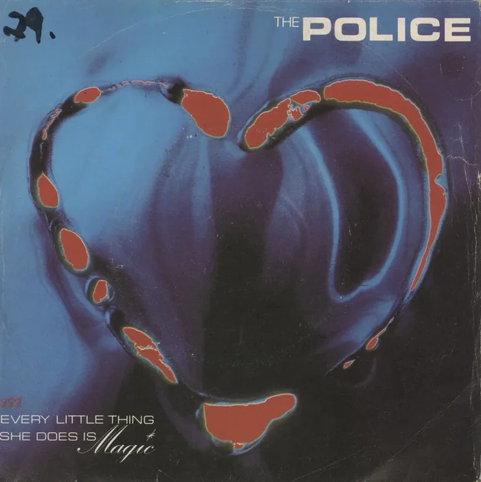 The Police Every Little Thing She Does Is Magic Italian 7 ” vinyl