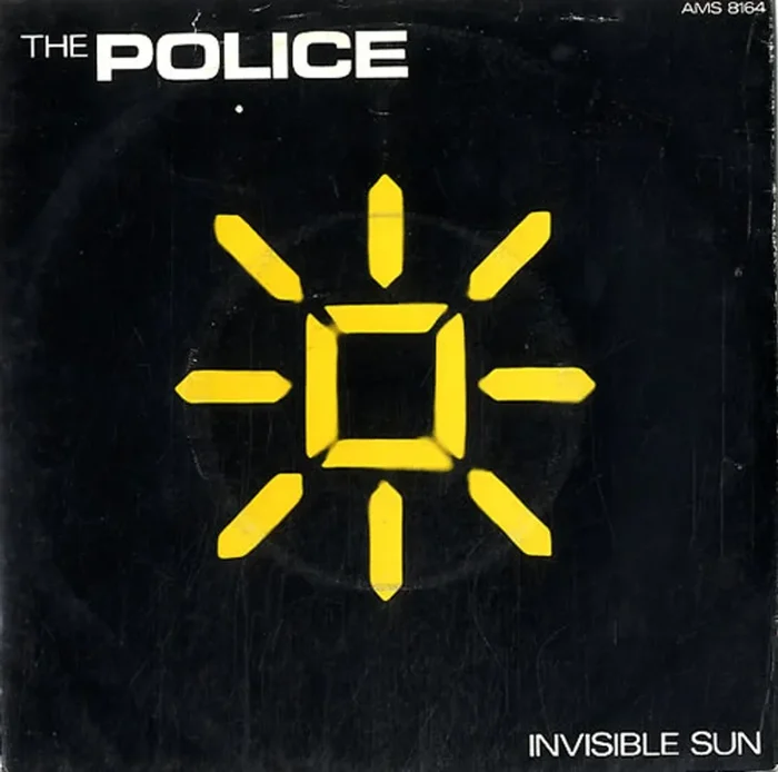 The Police Invisible Sun – P/S UK 7 ” vinyl