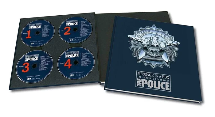 The Police Message In A Box UK 4-CD set