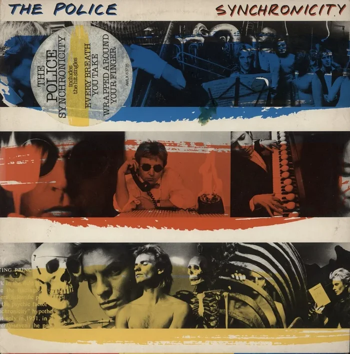 The Police Synchronicity – 2 song Hype Sticker – Club Edition Dutch Vinyl LP