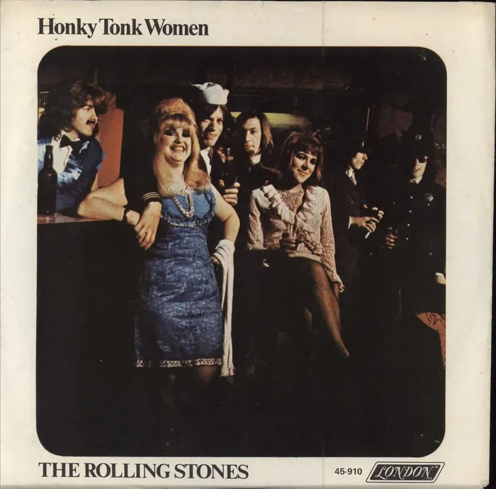 The Rolling Stones Honky Tonk Woman – P/S – EX US 7 ” vinyl