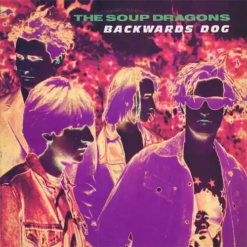 The Soup Dragons – Backwards Dog (12″, Single) (Very Good Plus (VG+))