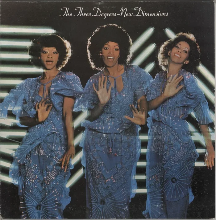 The Three Degrees New Dimensions Greek Vinyl LP