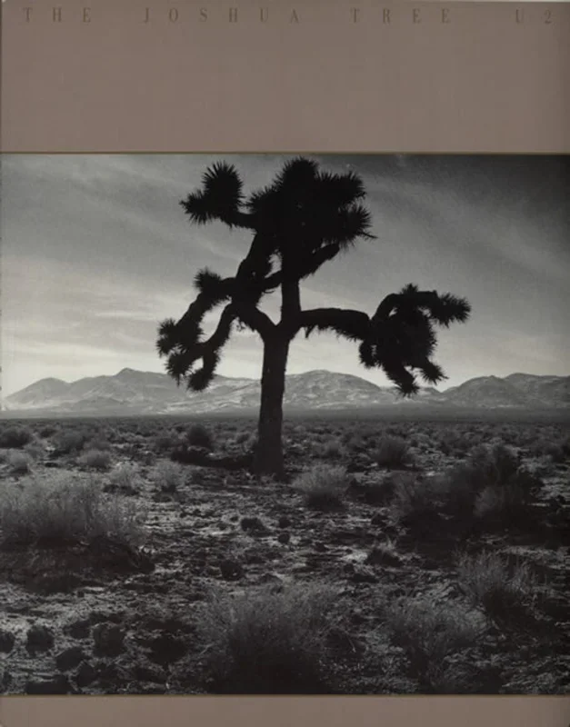 U2 The Joshua Tree + Envelope UK Tour programme