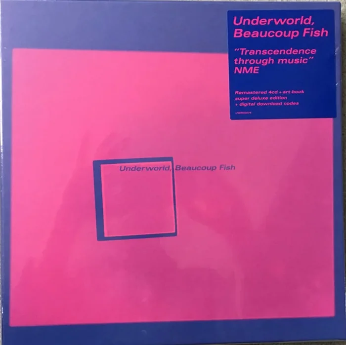 Underworld Beaucoup Fish – Super Deluxe 4CD + Art Book – Sealed UK Cd album box set