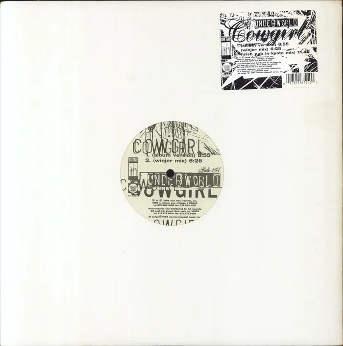 Underworld Cowgirl US 12 ” vinyl