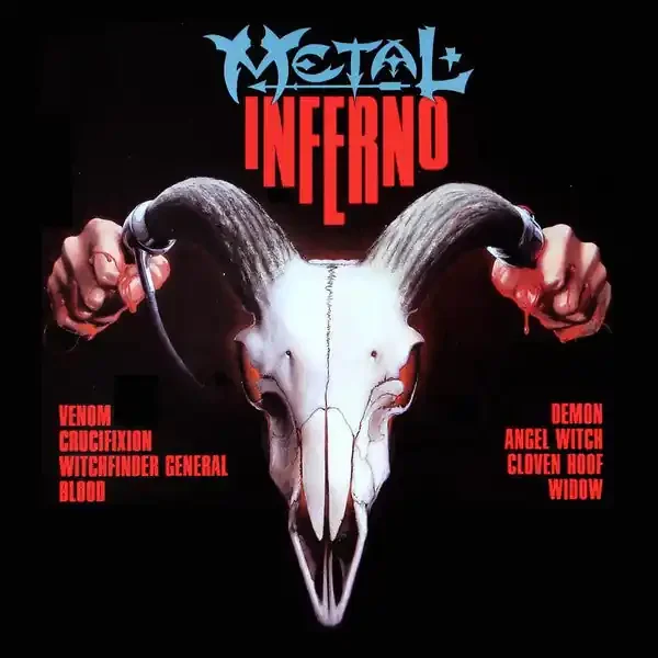 Various – Metal Inferno (LP, Comp) (Very Good Plus (VG+))