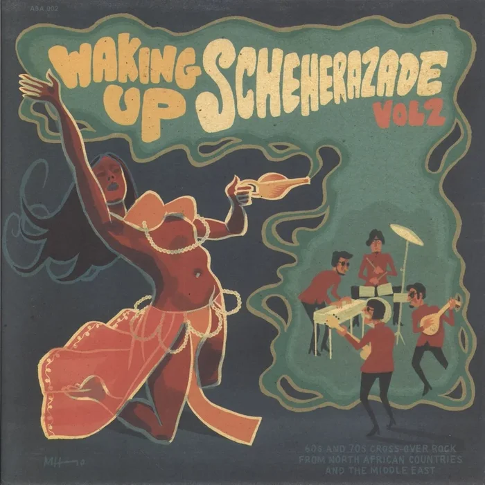Various-Prog & Psych Waking Up Scheherazade Vol.2 – Yellow With White Splatter Vinyl Dutch Vinyl LP