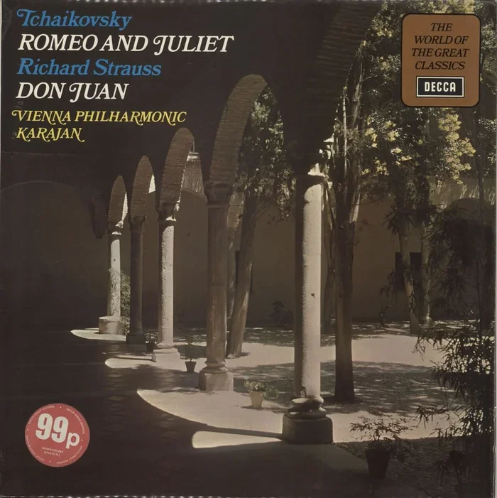Vienna Philharmonic Orchestra Tchaikovsky: Romeo And Juliet Fantasy Overture / Richard Strauss: Don Juan UK Vinyl LP