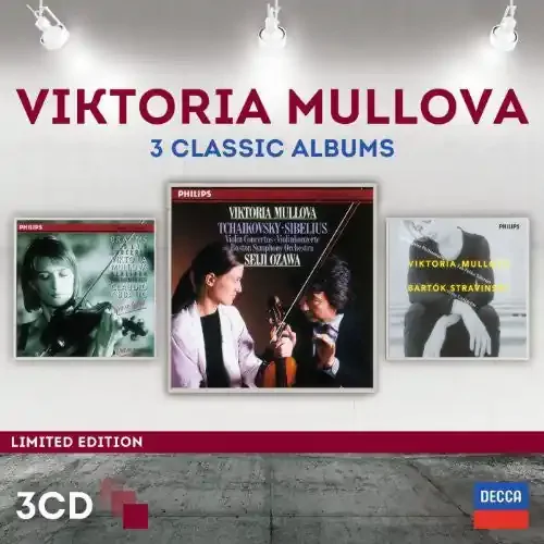 Viktoria Mullova Three Classic Albums – COMPACT DISCS